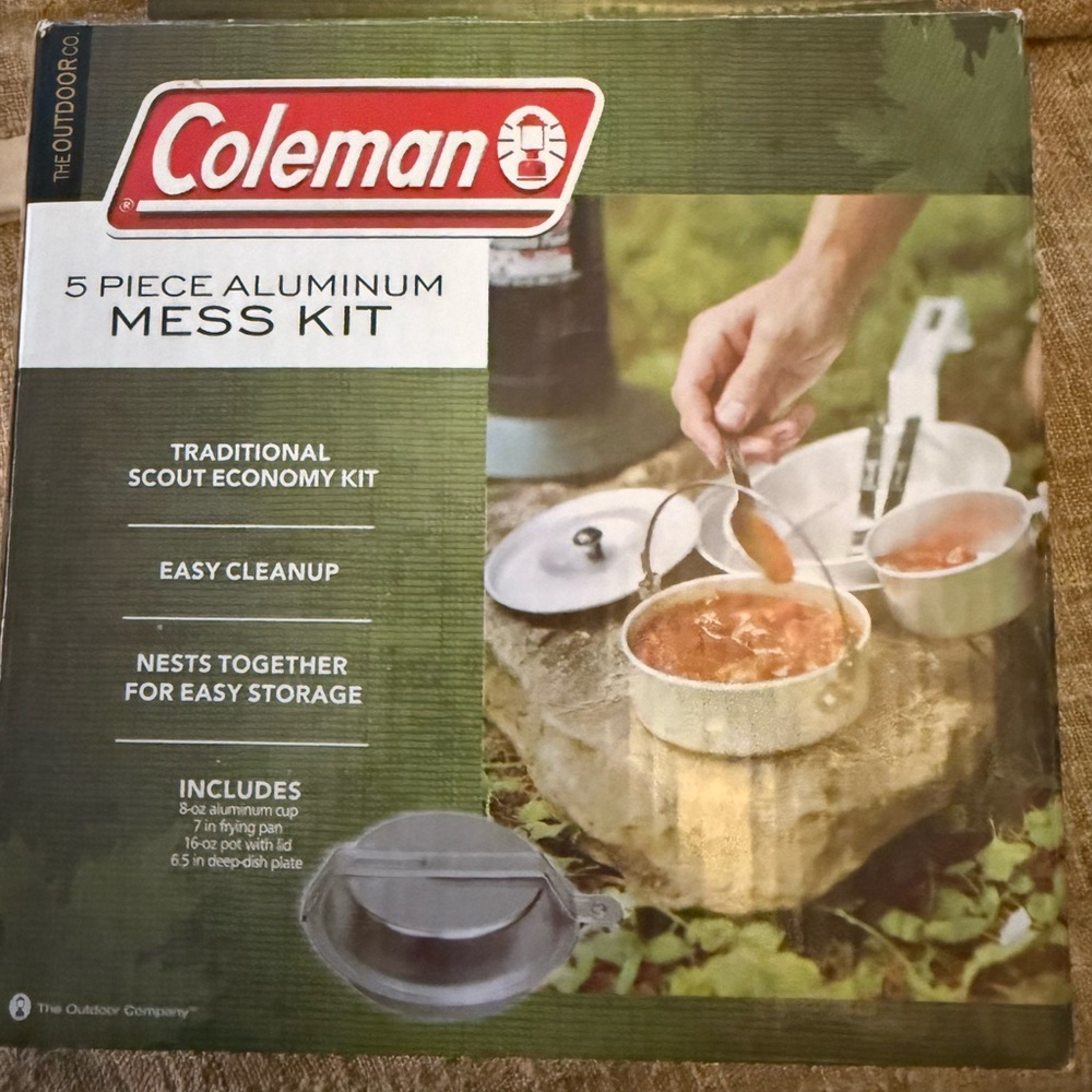 Coleman Aluminum Mess Kit - Classic Silver